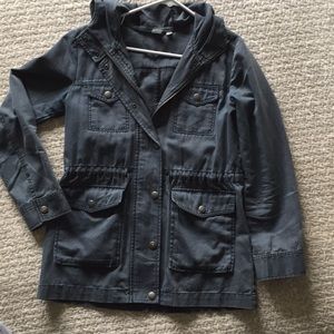 BP brand Blue Anorak jacket.